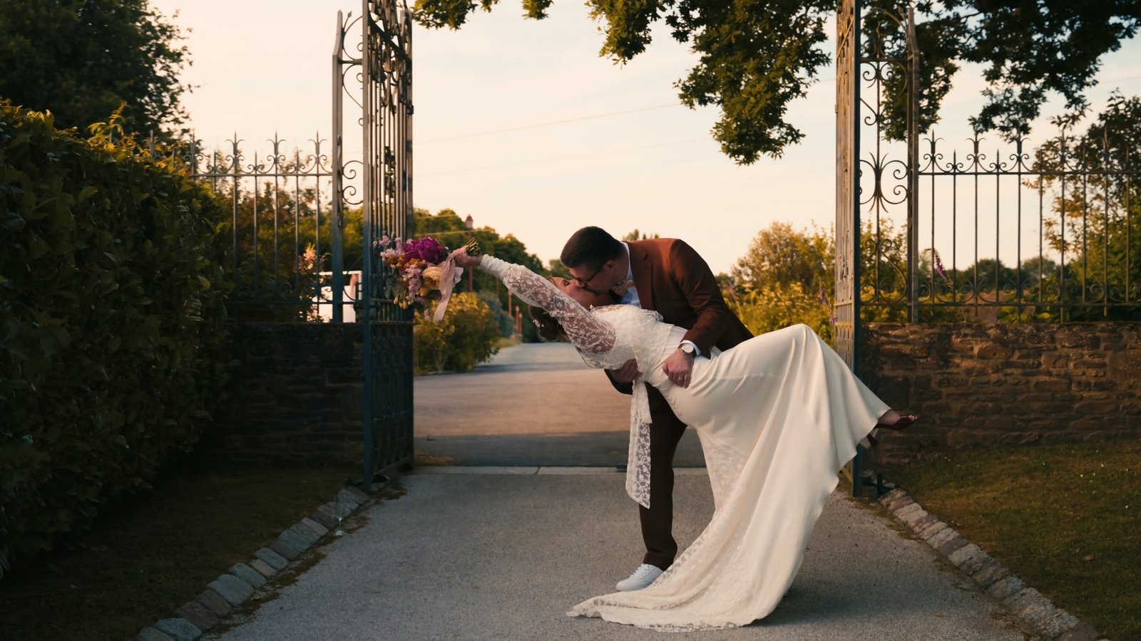 Bouquet de fleurs mariage